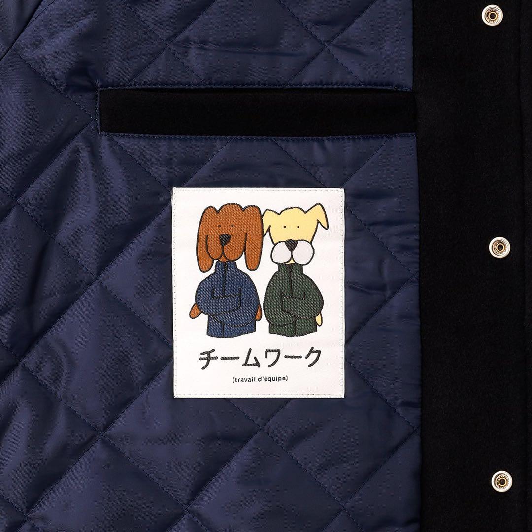 everyone x j.30000 varsity jacket XLサイズ - メルカリ