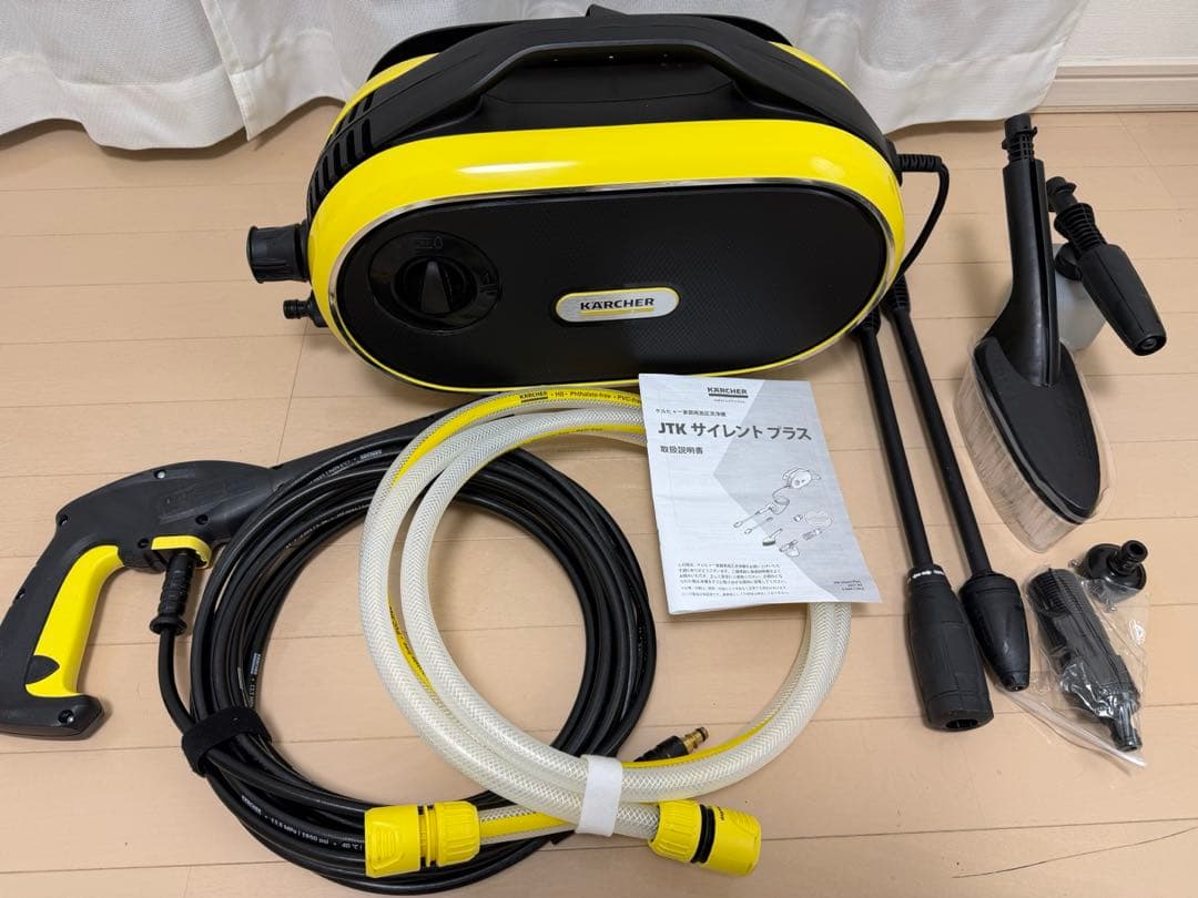最終セール　ケルヒャー　高圧洗浄機　JTKサイレントプラス 〇KARCHER(ケルヒャー) 高圧洗浄機 サイレント JTKサイレント 1.600