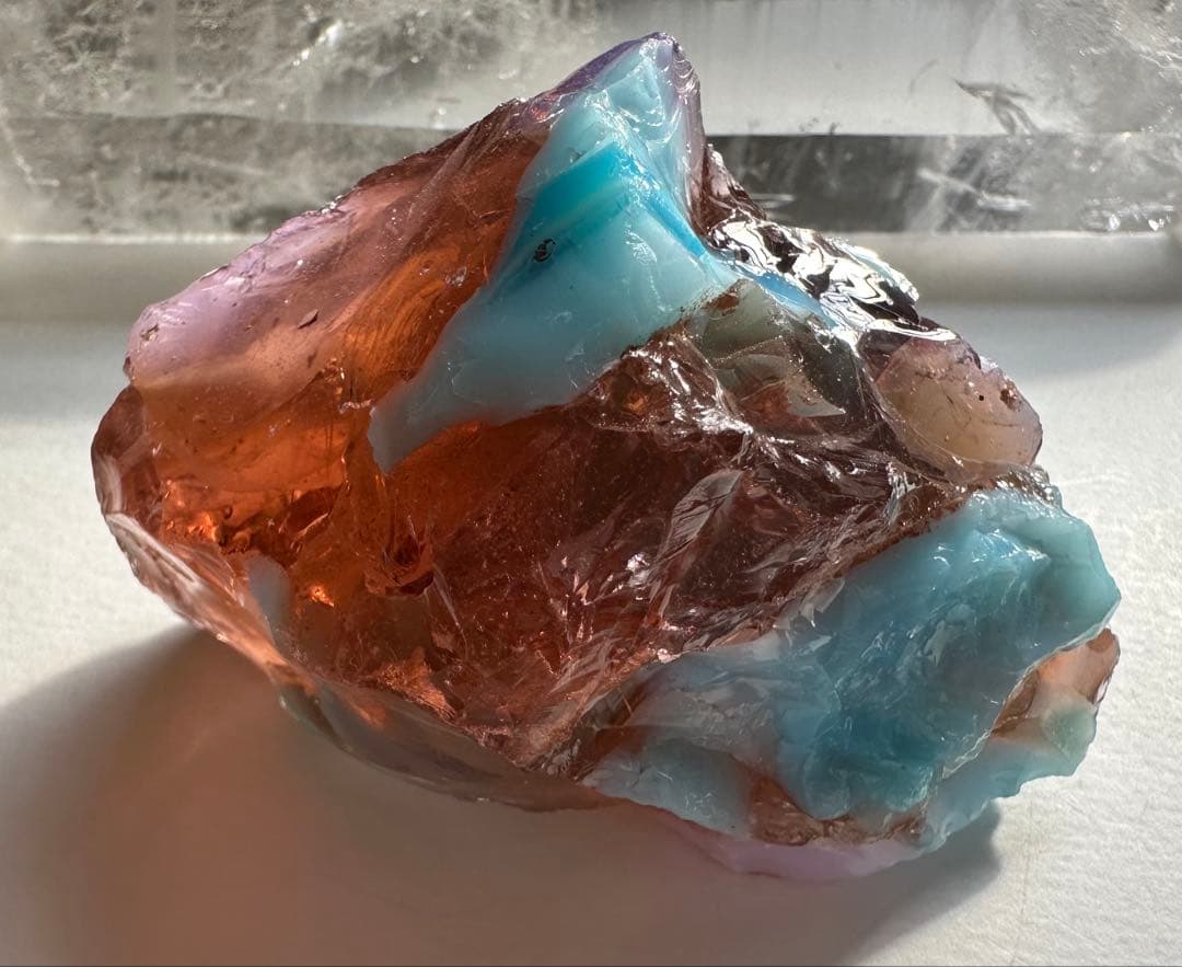 1点物シエラネバダアンダラクリスタル原石高次元 マルチカラー ヨガ