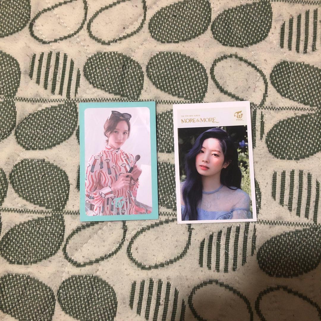 twice （トレカ） TWICE READY TO BE in JAPAN SPECIAL FC Limited Lucky draw Photocard