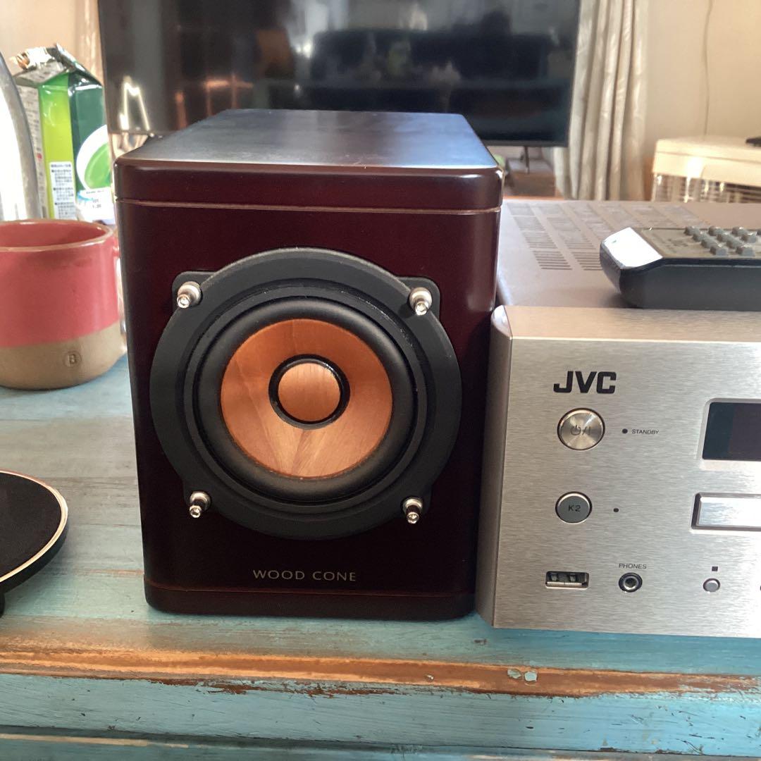 売約済み】専用・JVCケンウッド コンポ EX-HR5 ウッドコーン - メルカリ