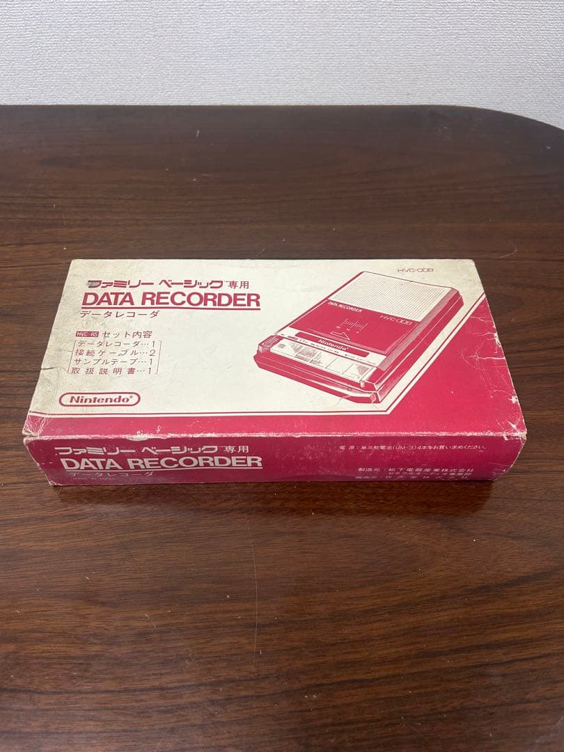 Nintendo ファミリーベーシック専用データレコーダ【動作未確認
