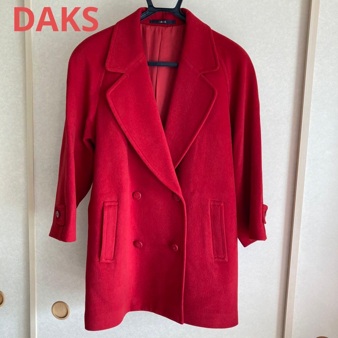 DAKS LONDON コート 赤コート ダックス - メルカリ