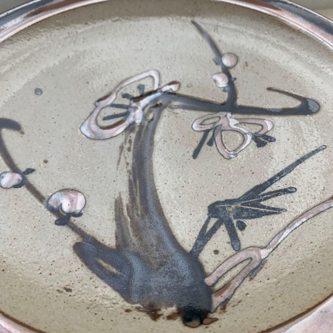 佐久間藤太郎 益子焼 飾り皿 絵皿 - メルカリ