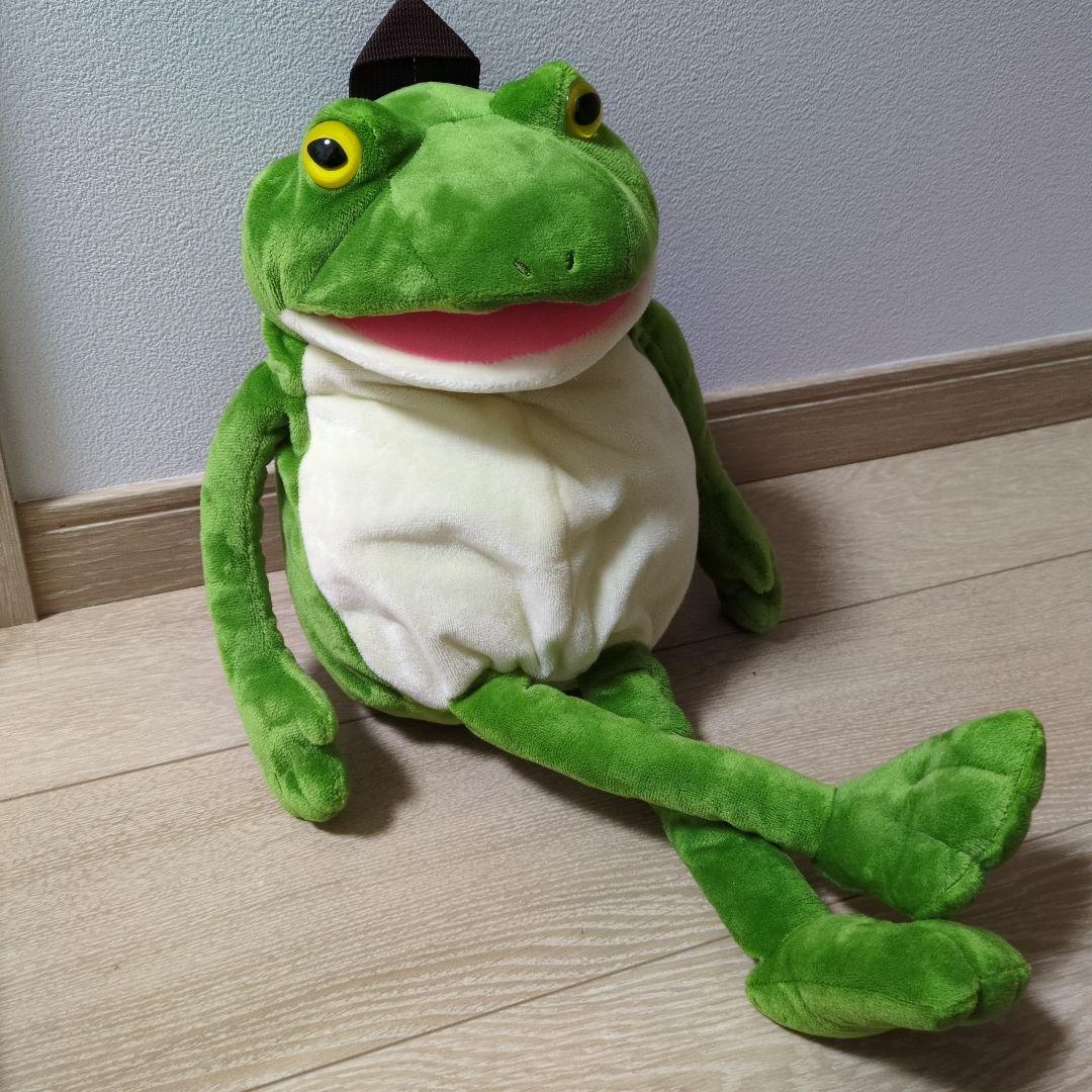カエルぬいぐるみリュック - メルカリ