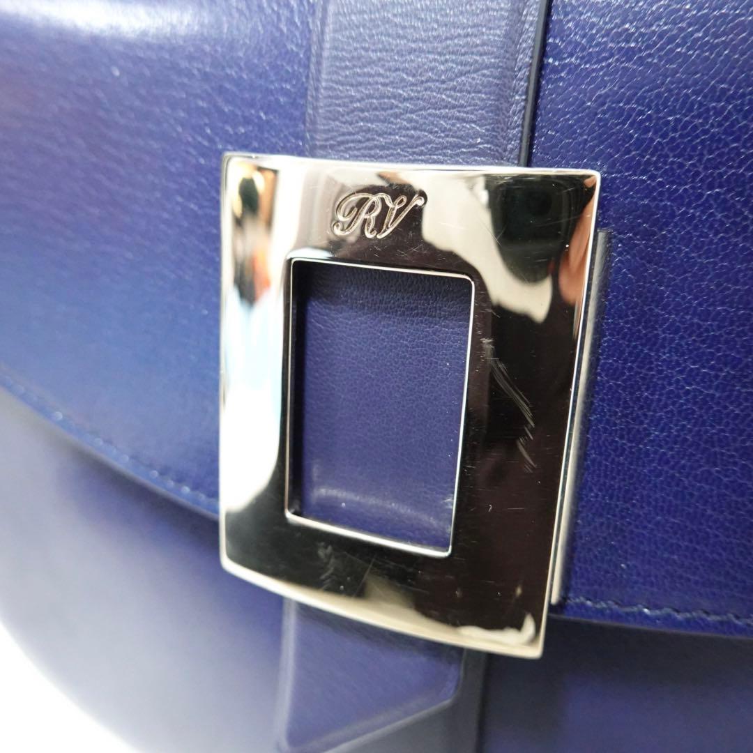 ロジェヴィヴィエ ボーヴィヴィエ ハンドバッグ ショルダーバッグ 紺