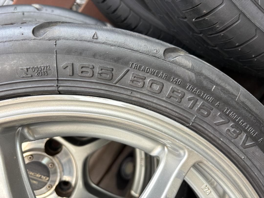 マルさん専用 ENKEI RS+M 15インチホイール 4本 5J +45 - メルカリ