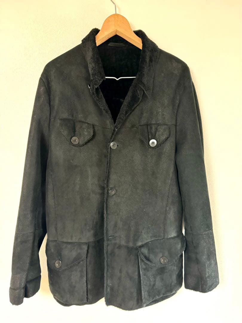 エンポリオアルマーニ ムートンジャケット サイズTG50 - メルカリ