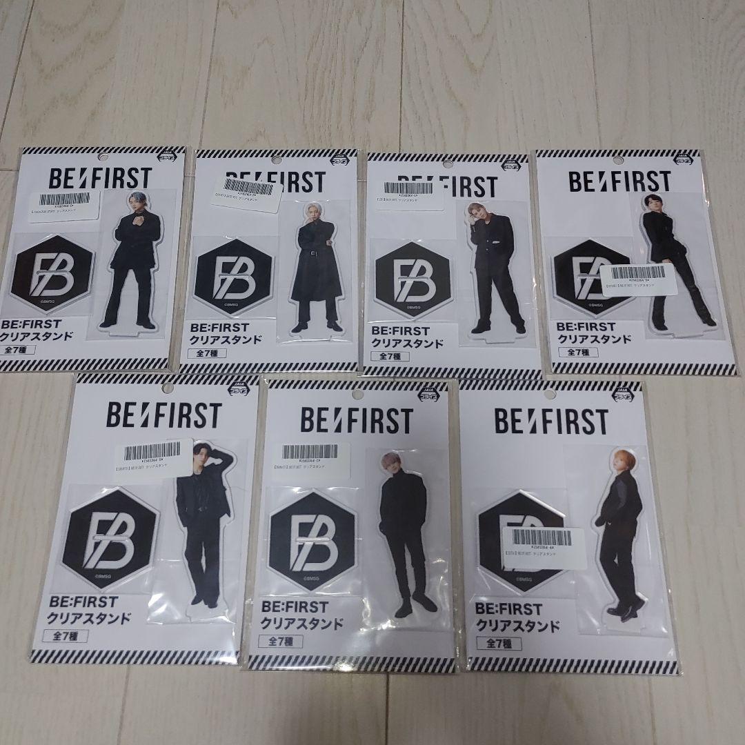 BE FIRST クリアスタンド 全種 コンプリート ビーファースト - メルカリ