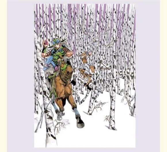 ジョジョの奇妙な冒険Part7複製原画 STEEL BALL RUN ジョジョの奇妙な冒険 Part7 15 | 荒木 飛呂彦 |本