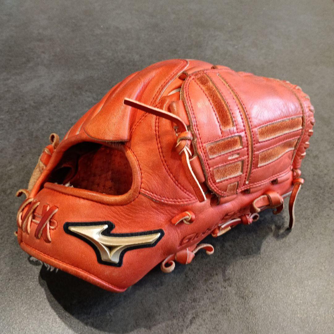 ミズノ　グローバルエリート 軟式グローブ 　ピッチャー用 軟式用【グローバルエリート】勝色コレクション【投手用／サイズ11