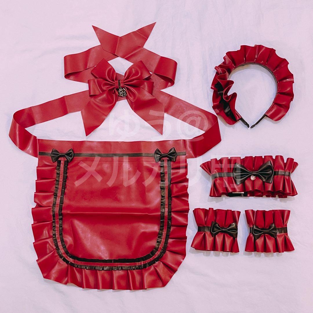 夢*夜様 Lina ラバー アクセサリー セット ラテックス コスプレ Libi