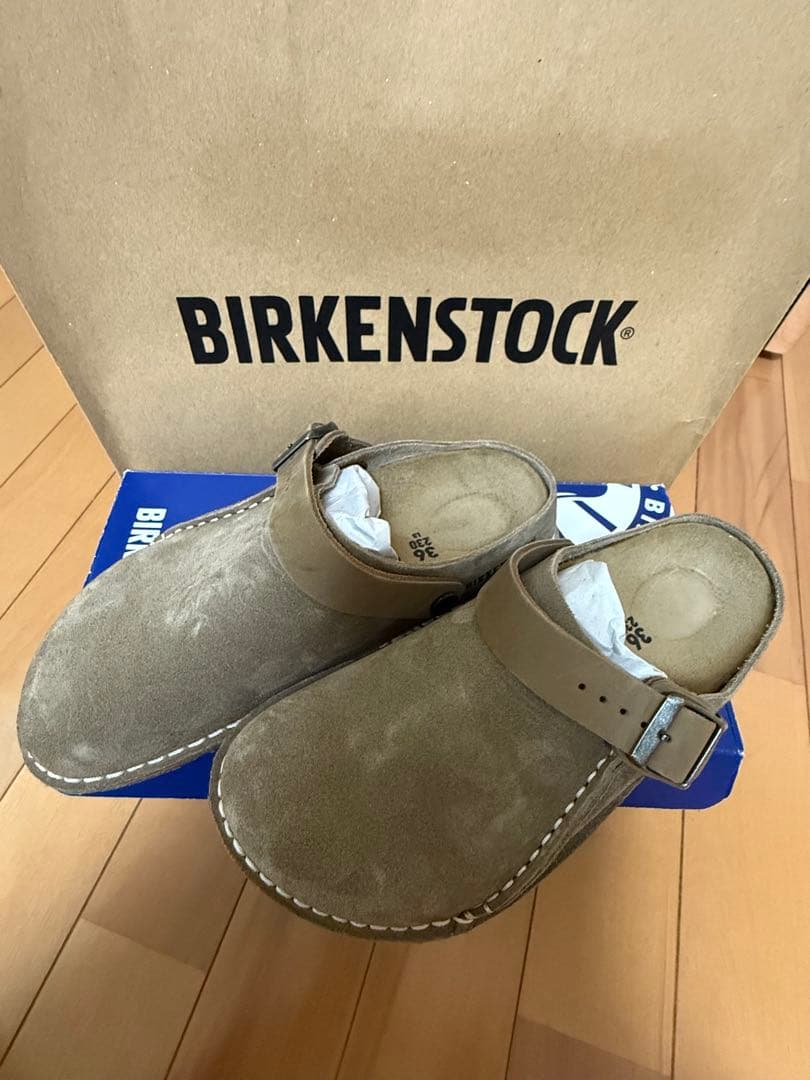 BIRKENSTOCK スエード クロッグサンダル ブラウン 楽天市場】BIRKENSTOCK ビルケンシュトック ボストン スエードレザー