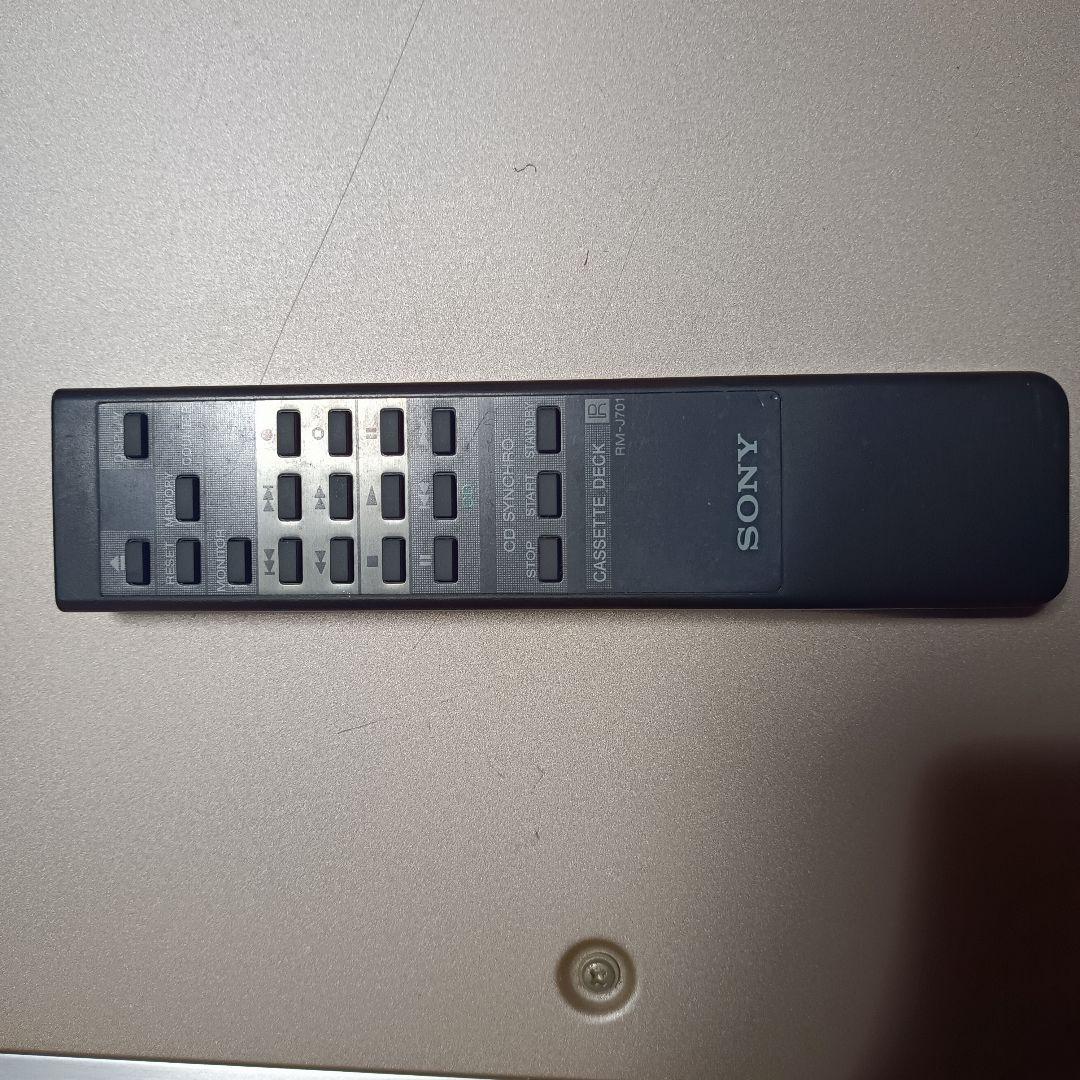 Sony カセットデッキ TC-KA3ES リモコン(RM-J701)付き - メルカリ