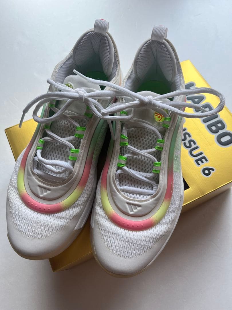 Adidas D.O.N. Issue 6 Footwear White 箱付き Haribo x adidas DON Issue 6 White JH7918