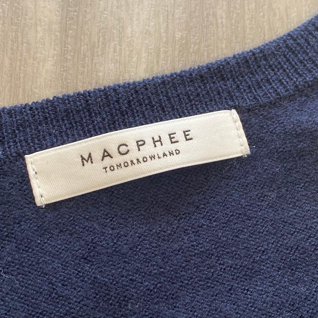 マカフィー トゥモローランド カーディガン ネイビー