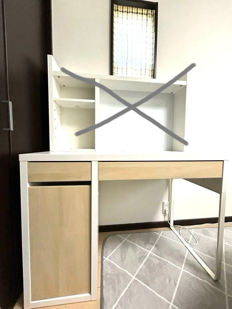 ★新品未使用★ IKEA Micke デスク ホワイト/ベージュ　下のみ 楽天市場】【 IKEA - イケア -】MICKE -ミッケ- デスク ホワイト