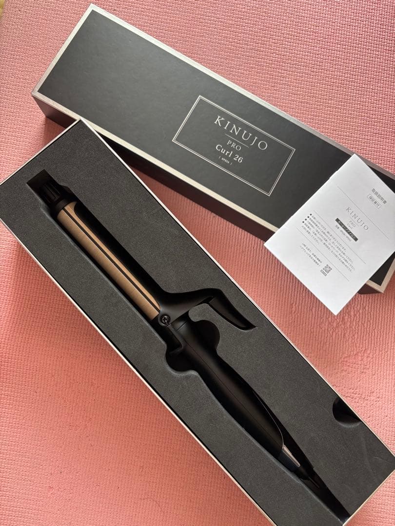 絹女 KINUJO プロ カールアイロン 26mm KP026 - メルカリ