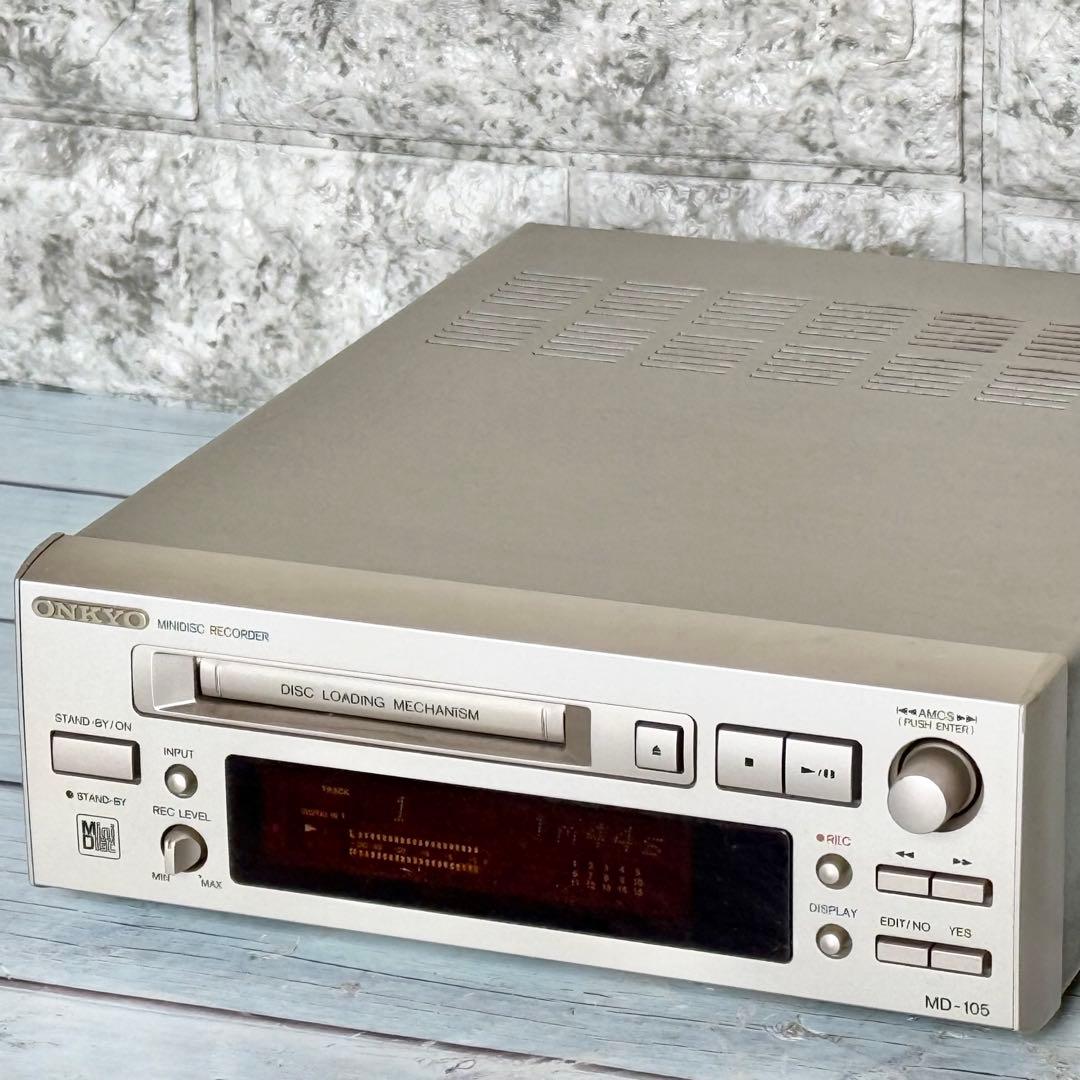 ONKYO「INTEC 205シリーズ」MDレコーダー MD-105 Amazon.co.jp: ONKYO INTEC205 MDLP対応MDデッキ MD-105TX(S) : 家電