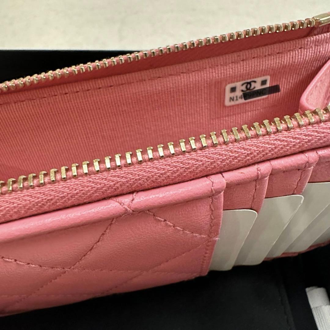 CHANEL フラグメントケース/ピンク - メルカリ