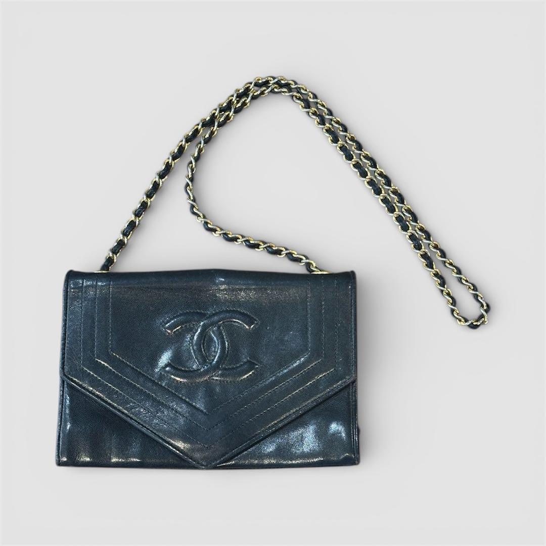 CHANEL シャネル　デカココ　ココマーク チェーンショルダーバッグ　レザー 楽天市場】CHANEL シャネル チェーンショルダー トートバック デカココ