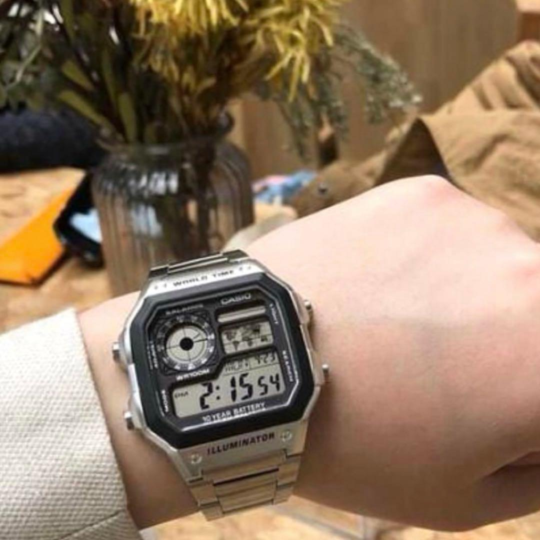 カシオ デジタル腕時計 世界48都市ワールドタイム対応モデル フル