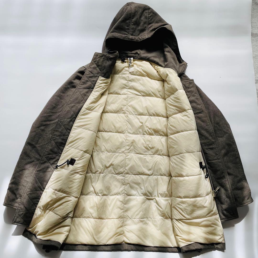 マーガレットハウエル MHL. フィッシュテール モッズコート フーディー