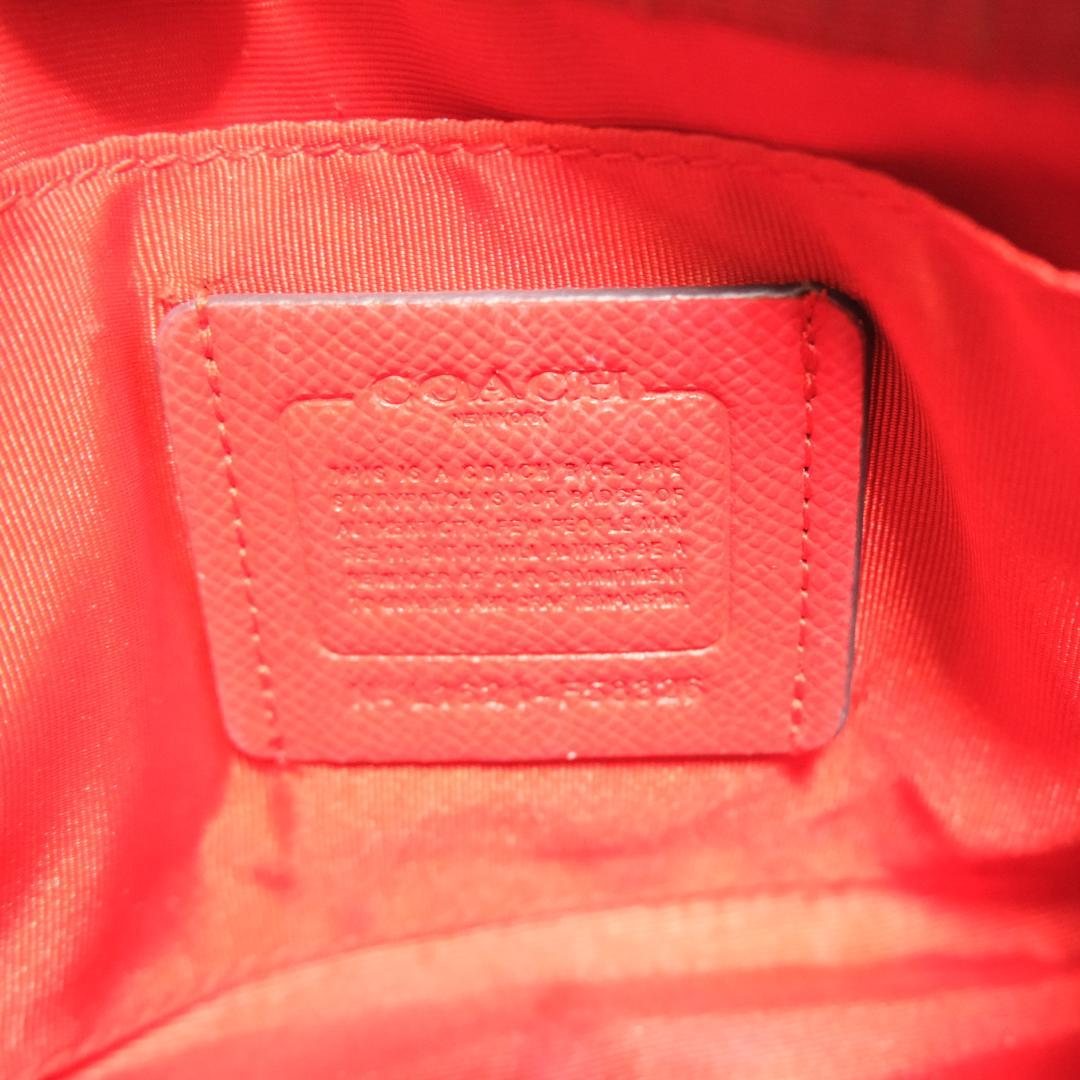 coach Strawberry cherry accessory pouch - メルカリ