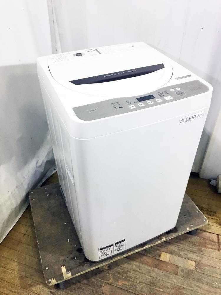配達あり】シャープ洗濯機ES-GE4B-C