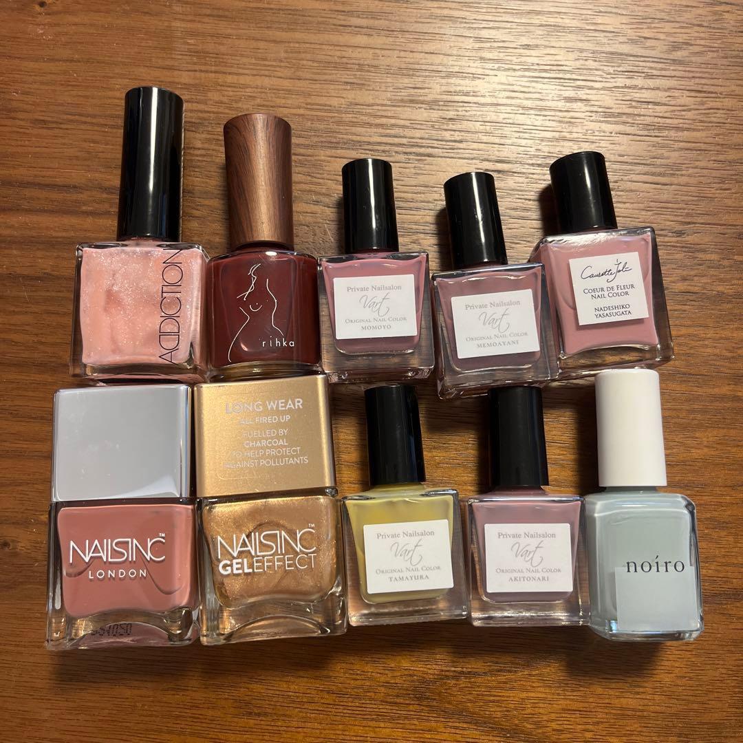 ネイルカラー・マニキュア Nailsinc Addiction rihka noiro vart セルフネイルのネイルデザイン】ザ ネイルポリッシュ｜ADDICTIONの