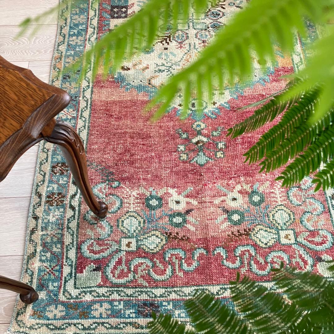 専用✳︎ギュネイラグ 柔らかレッド ペールブルー グリーン トルコ