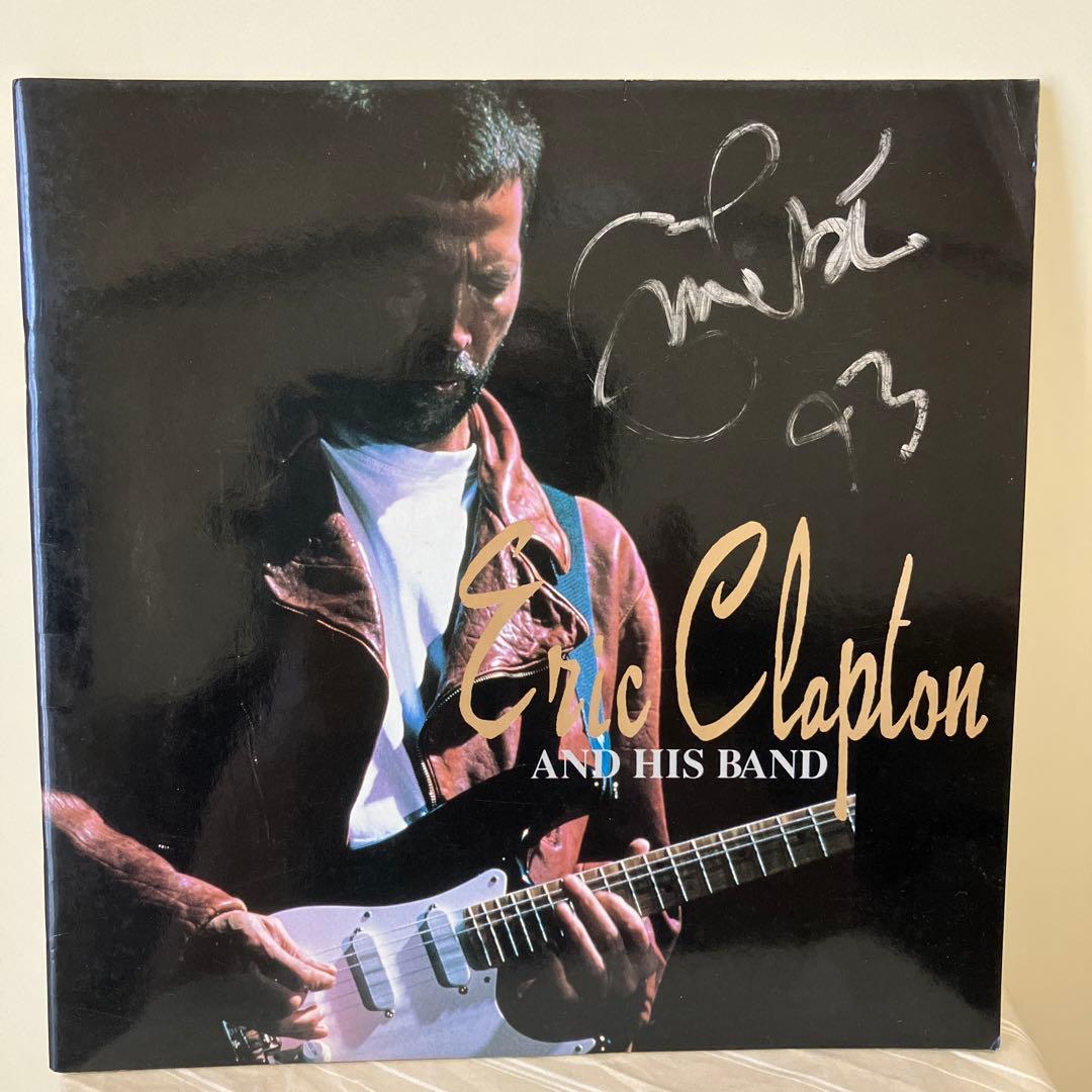 貴重！！来日公演決定！！エリッククラプトン⭐︎直筆サイン&おまけ付 エリック・クラプトン来日決定。デビュー60周年、海外アーティスト初の