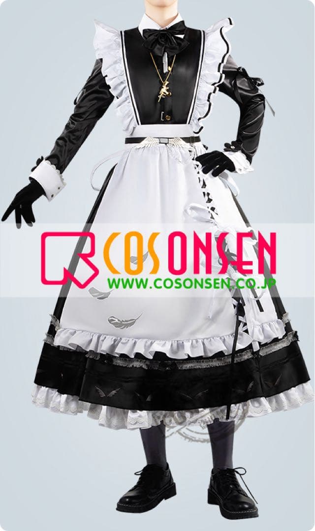 叶 メイド服 コスプレ Vtuber にじさんじ 叶 メイド服 コスプレ衣装 送料無料 新バージョン