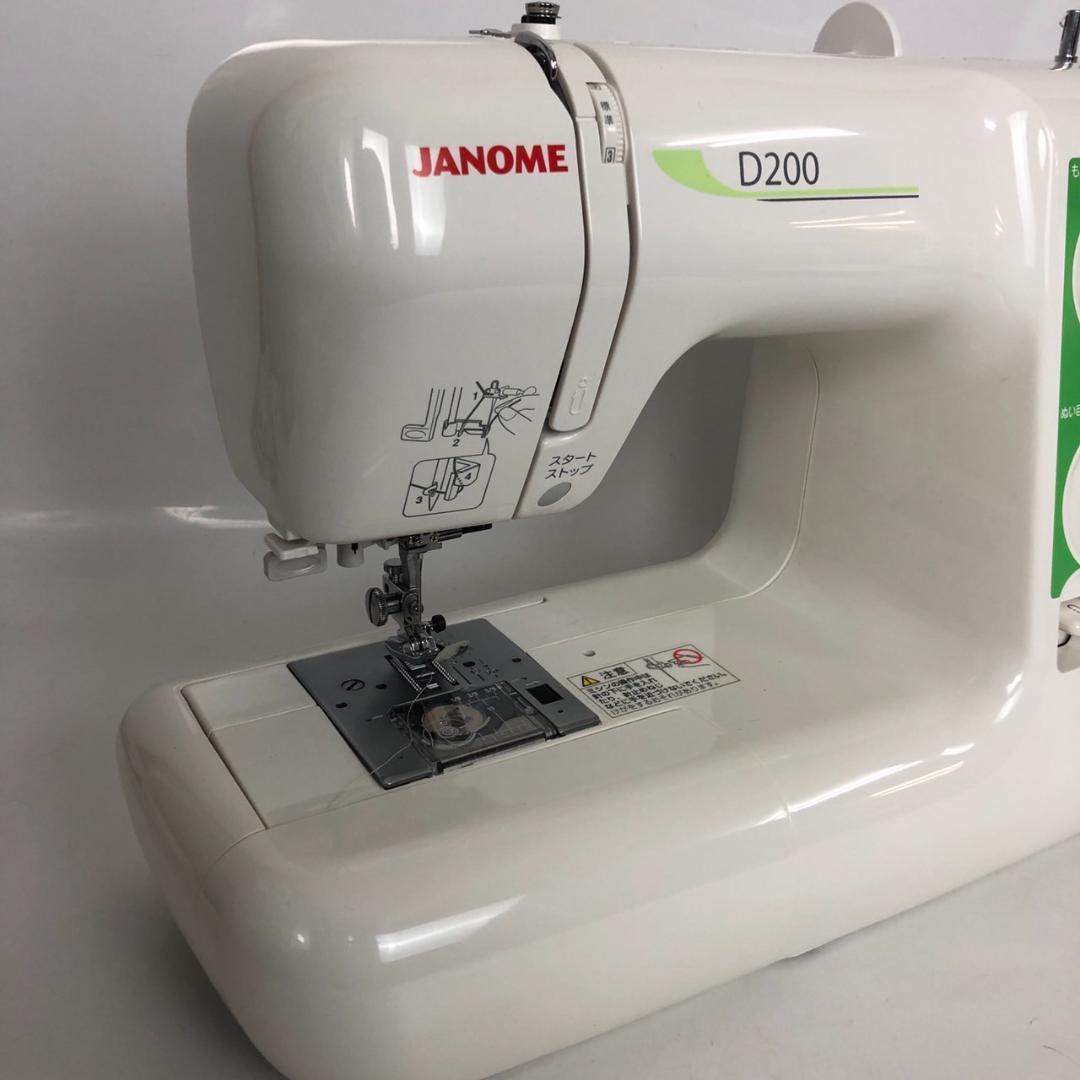 JANOME ジャノメ 電子ミシン D200 動作確認済 家電 - メルカリ