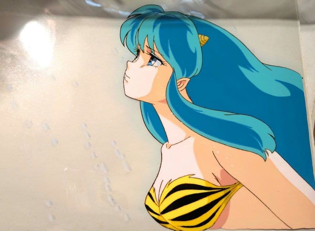 うる星やつら　セル画　ラム　1点物　高橋留美子 Yahoo!オークション - うる星やつら セル画 原画 ラム A5 高橋留美子