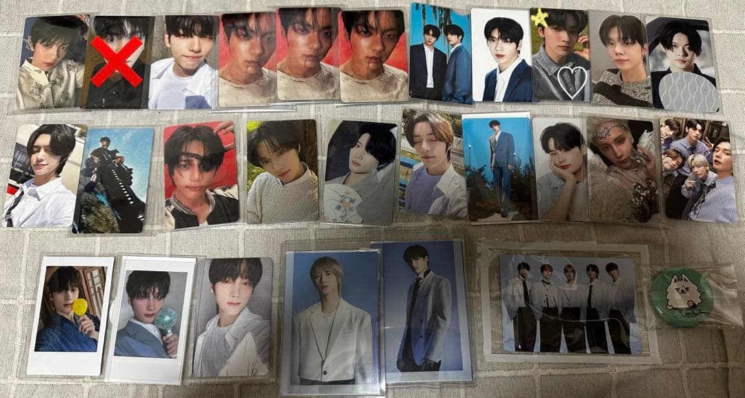 即購入❌ TXT トレカ スビン ヨンジュン ボムギュ ヒュニンカイ - メルカリ