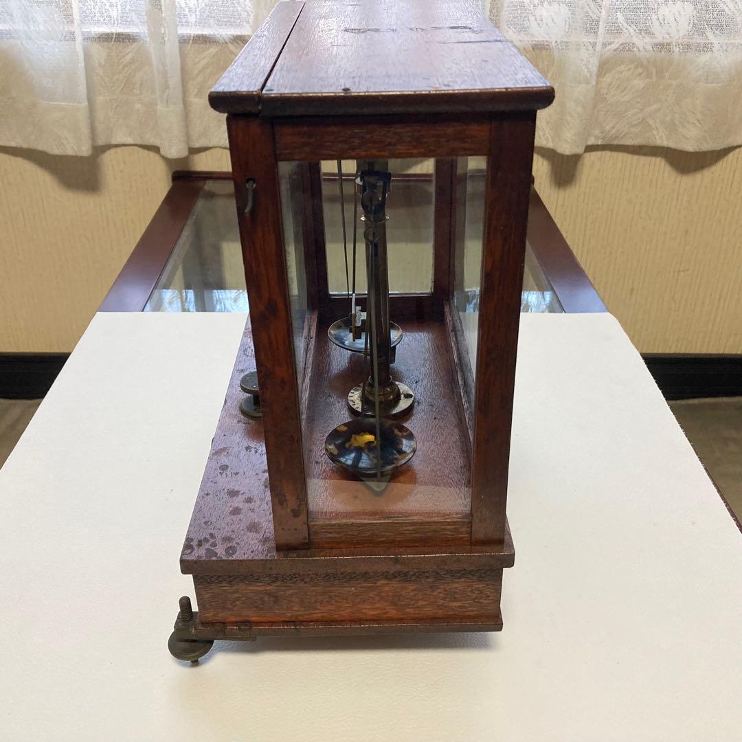 精密天秤 調剤天秤 白井度量衡器製作所 大正昭和 置物 レトロ