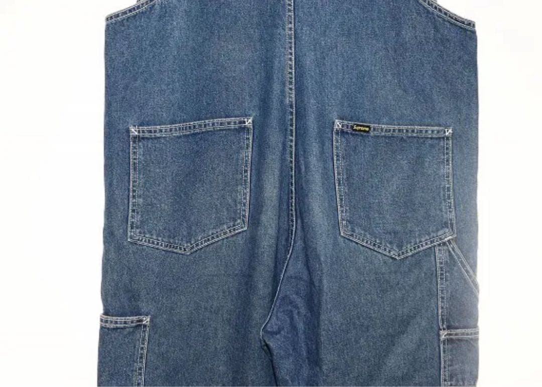 Lサイズsupremeオーバーオールデニム 窪塚洋介 - メルカリ