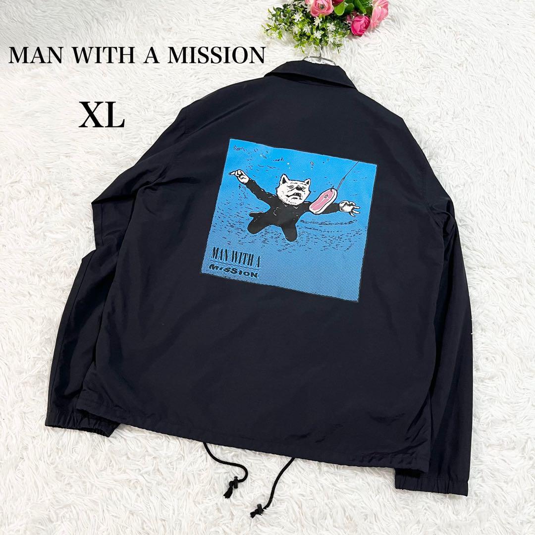 美品 MAN WITH A MISSION マンウィズ コーチジャケット XL - メルカリ