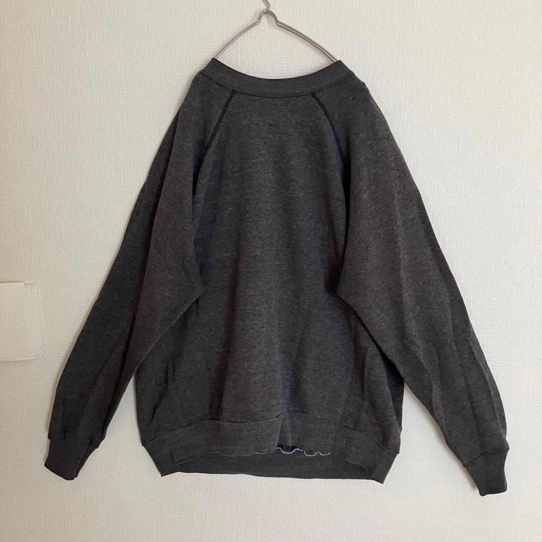 USA製90s鬼フェードスウェットトレーナーオールドデザイン古着