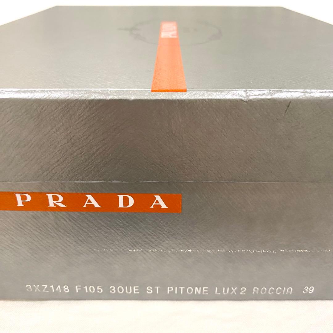 超美品】PRADA プラダ ウェッジソール サンダル 39 パイソン柄 - メルカリ