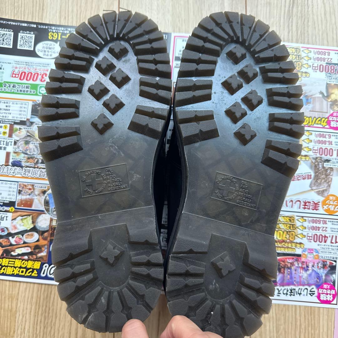 値下げ　Dr. Martens マーチン　黒　ローファー 24.5cm UK6