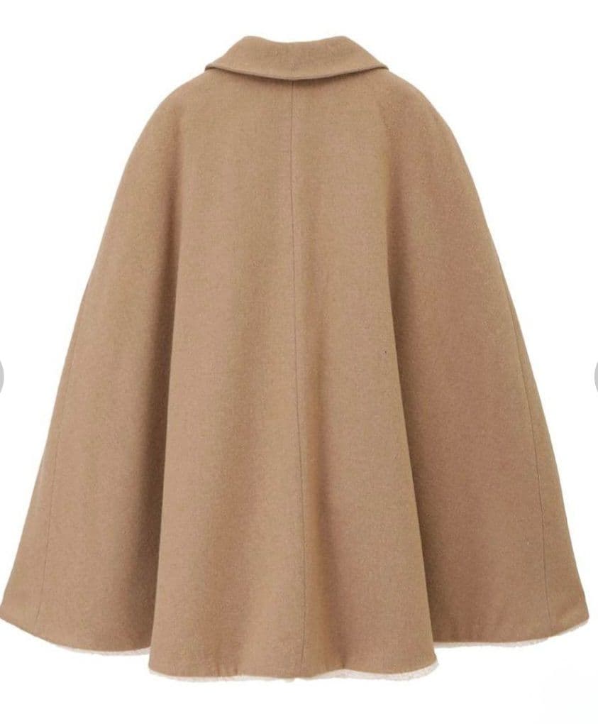 CLANE REVERSIBLE BOA MILITARY CAPE COAT - メルカリ