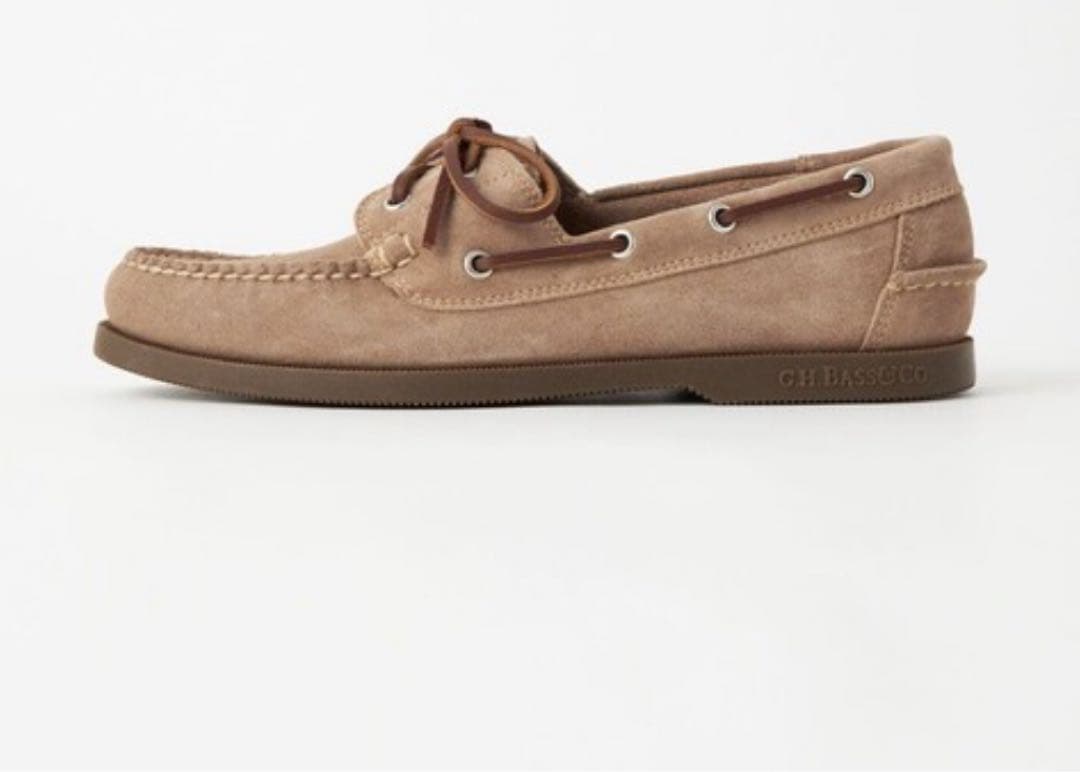 G.H.BASS×ユナイテッドアローズ　GLR 別注　スエードデッキシューズ