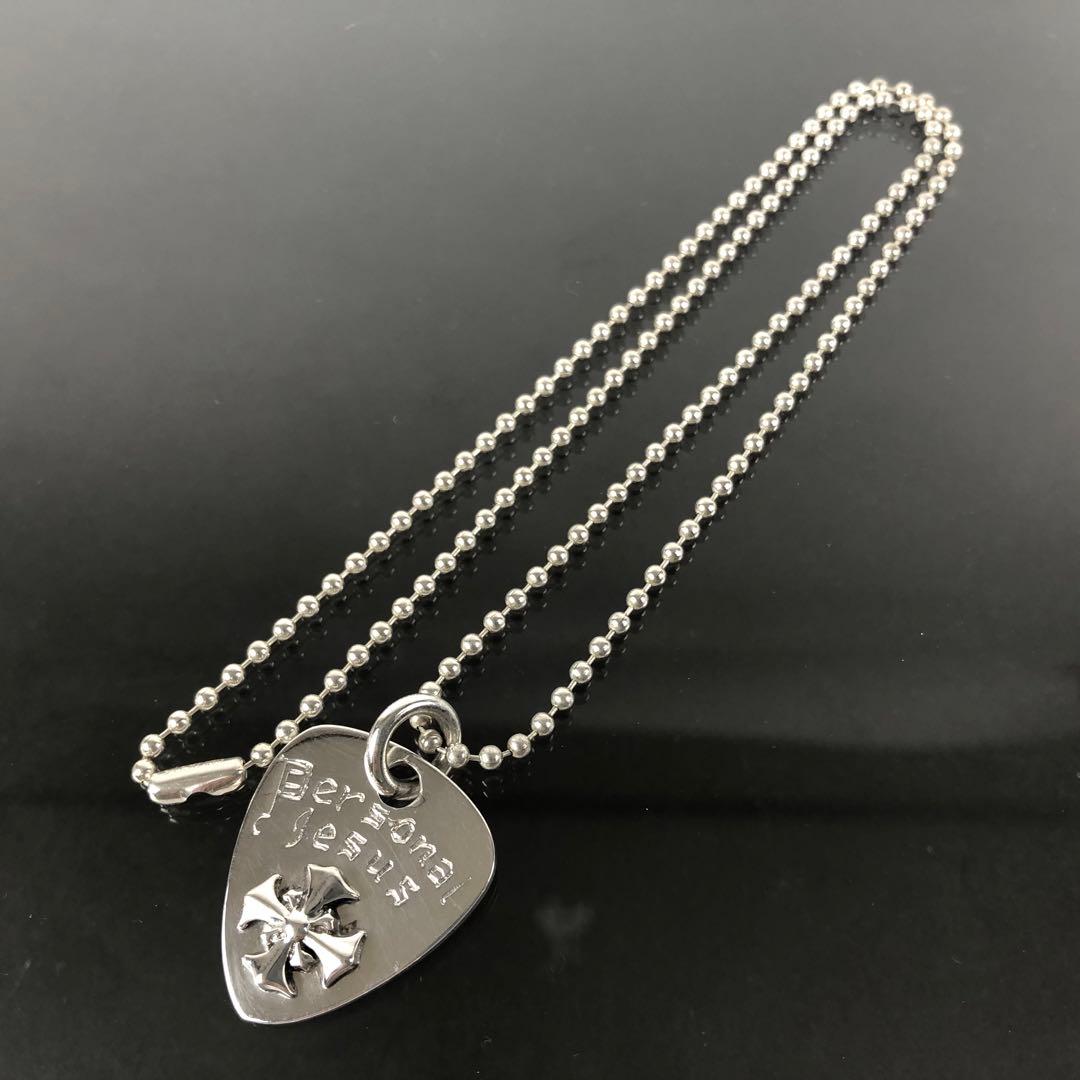 ラ*ズ様 氷室京介 Personal Jesus ピック型 シルバー ネックレス