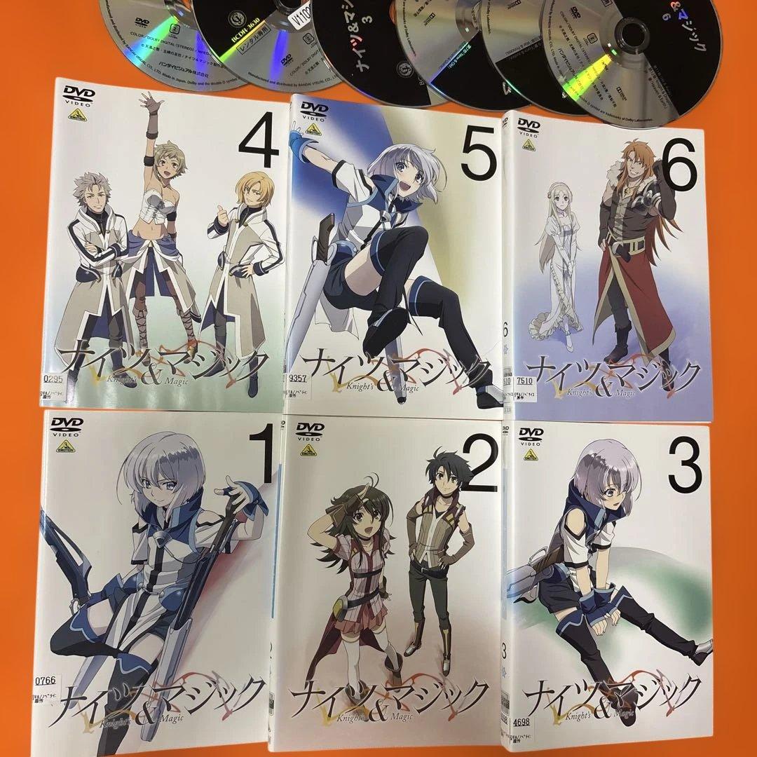 ナイツ&マジック　 DVD 全巻セット　アニメ　全6巻 Amazon.co.jp: ナイツ&マジック第1巻～第13話 最終 [レンタル落ち] 全6