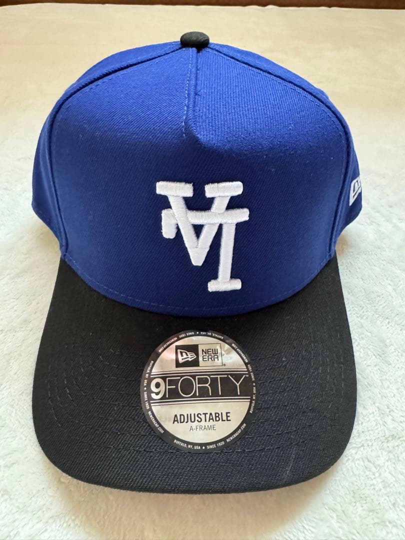 様 ニューエラ ロサンゼルス・ドジャース 逆ロゴ 9FORTY ブラック