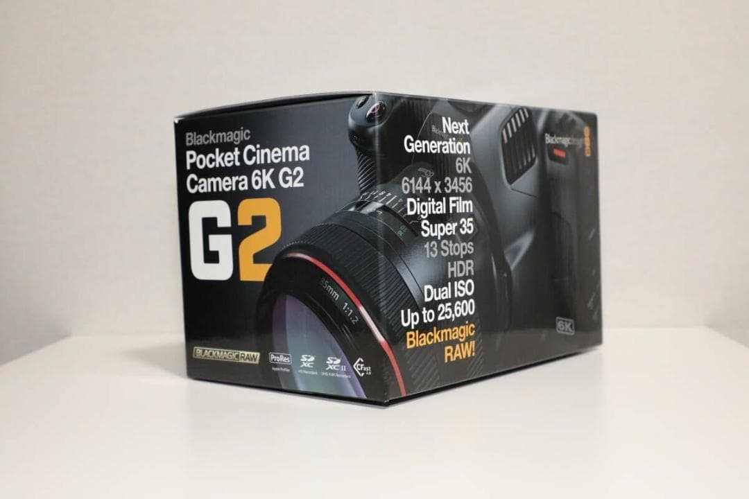 ビデオカメラ Blackmagic Pocket Cinema Camera 6K G2 Blackmagic Pocket Cinema Camera 6K G2 - Loja OnVideo