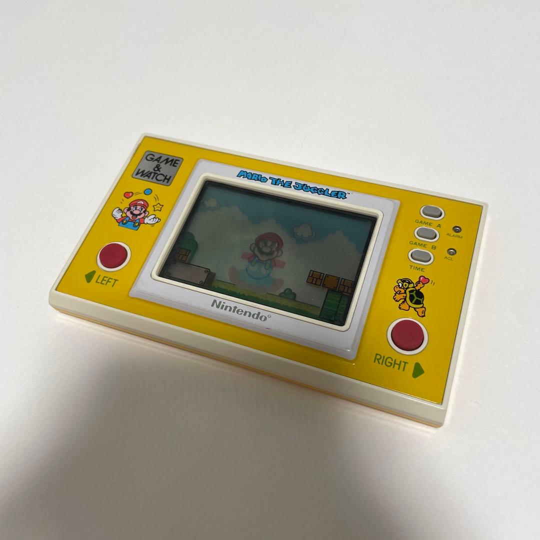 最終値下げ【動作品】ゲーム&ウォッチ　マリオジャグラー　マリオザジャグラー 参考価格】マリオザジャグラー ゲームウオッチ 国内未発売 任天堂