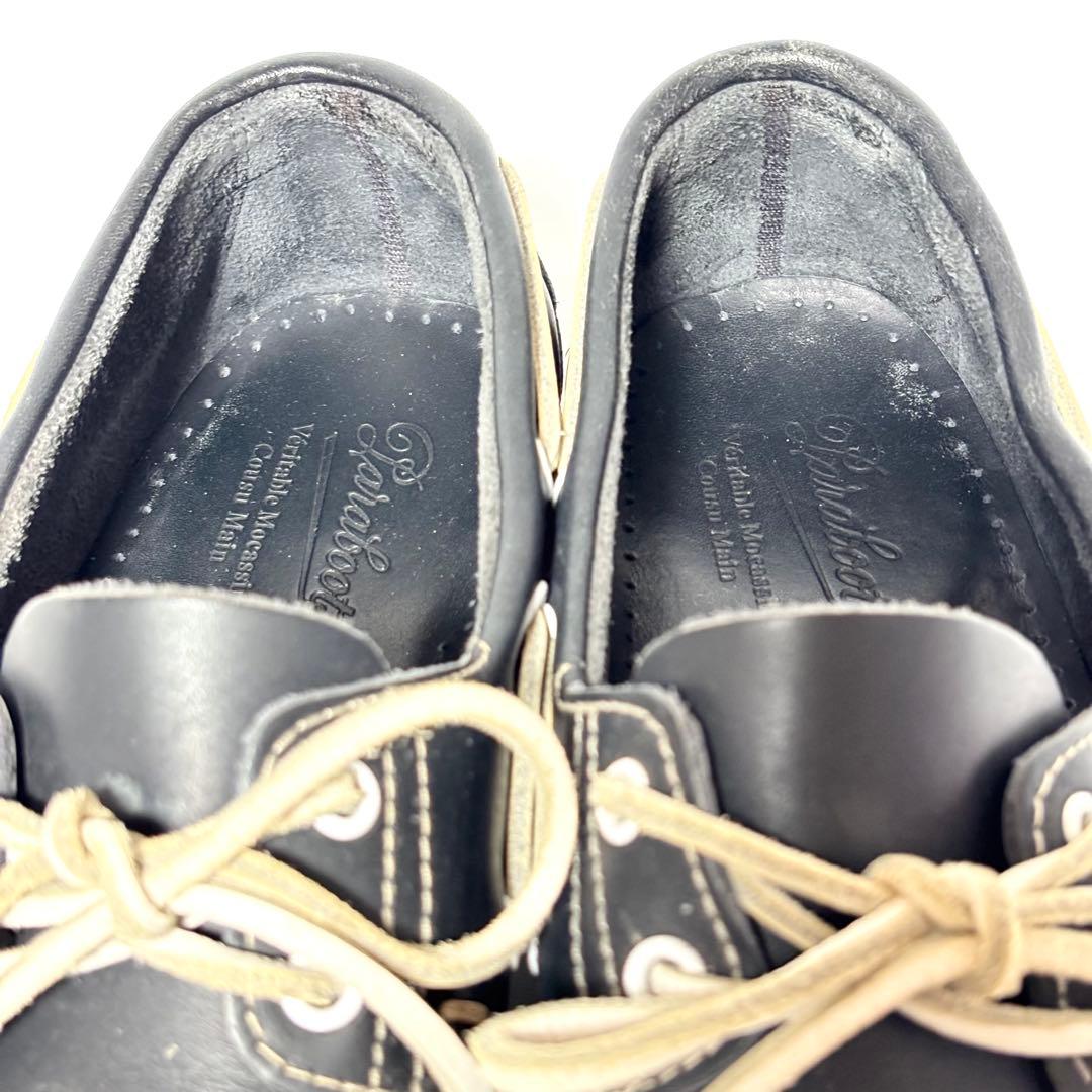 パラブーツ BIRTH デッキシューズ 25.5cm レザー J1991